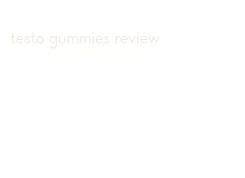 testo gummies review