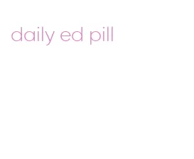 daily ed pill