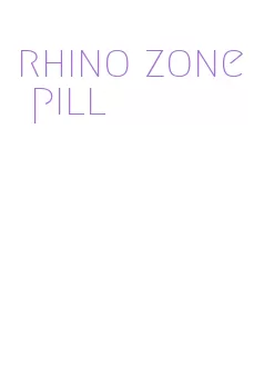 rhino zone pill