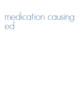 medication causing ed