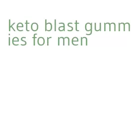 keto blast gummies for men