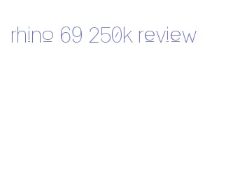 rhino 69 250k review